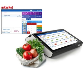 Drukarka fiskalna Online POSNET VERO + aplikacja sprzedażowa Netis mKasNet