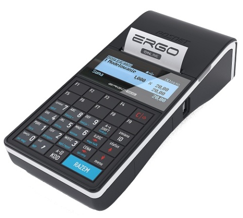 Kasa fiskalna Online POSNET ERGO ONLINE + terminal płatniczy