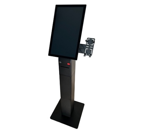 Kiosk samoobsługowy IMU P2C E-200B 21,5” z montażem podłogowym