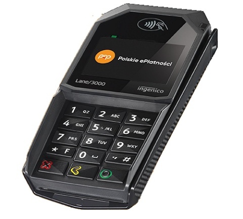 Terminal płatniczy INGENICO LANE 3000