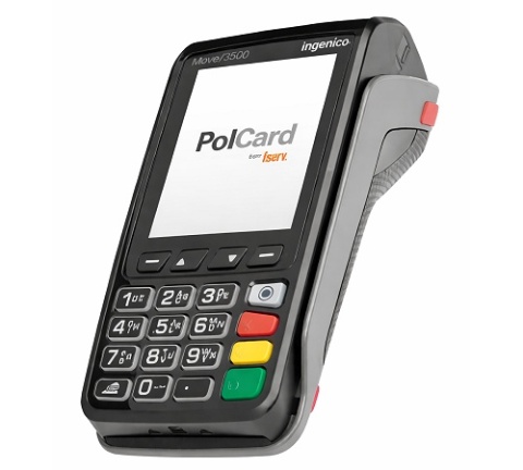 Terminal płatniczy INGENICO MOVE 3500 - POLCARD