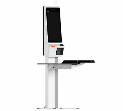 Kiosk samoobsługowy SUNMI K2 MINI Retail - podłogowy z półką dla Klientów