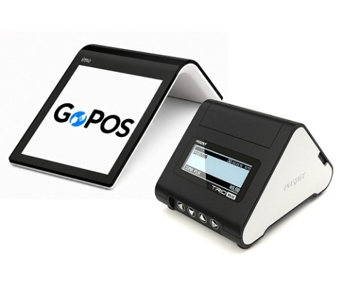 Terminal IMU ARC POS + program gastronomiczny GoPOS + drukarka fiskalna POSNET TRIO ONLINE