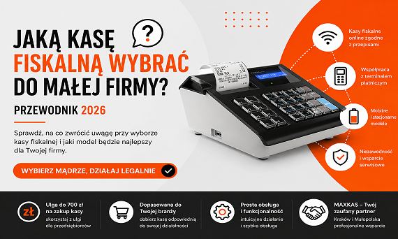 Jaką kasę fiskalną wybrać do małej firmy?