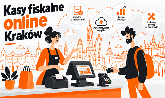 Kasy fiskalne Online w Krakowie