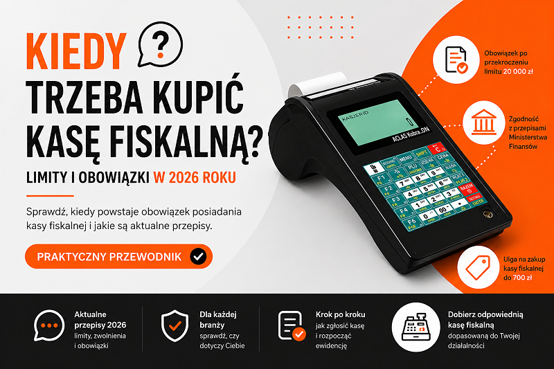 Kiedy należy kupić kasę fiskalną