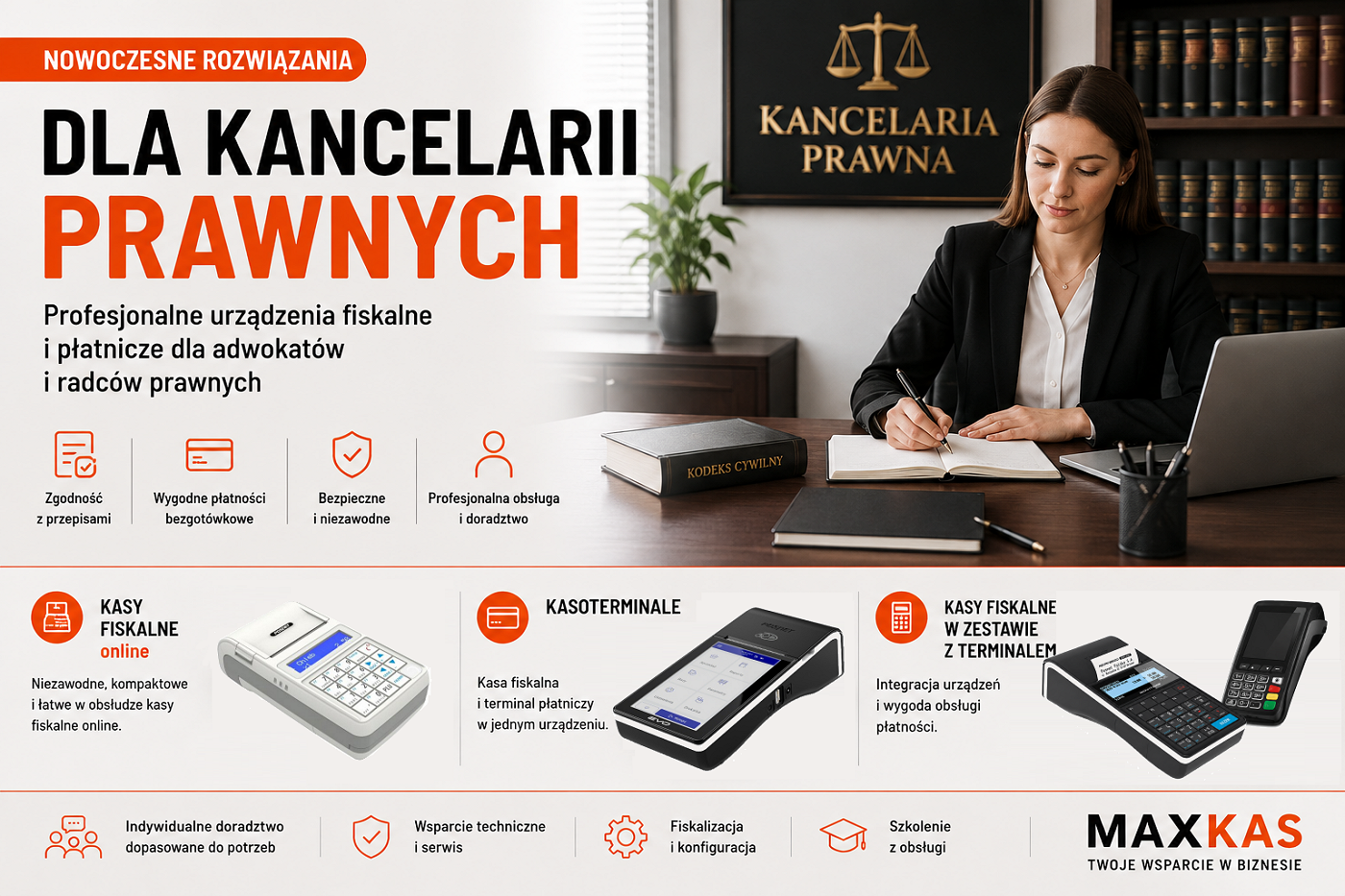 Kompleksowe rozwiązania dla kancelarii prawnych