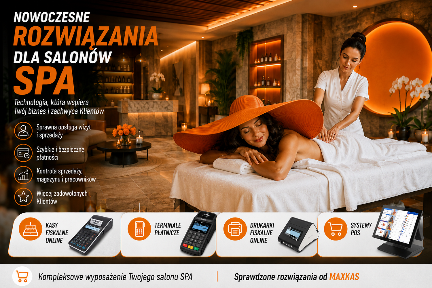 Nowoczesne rozwiązania dla salon&oacute;w SPA