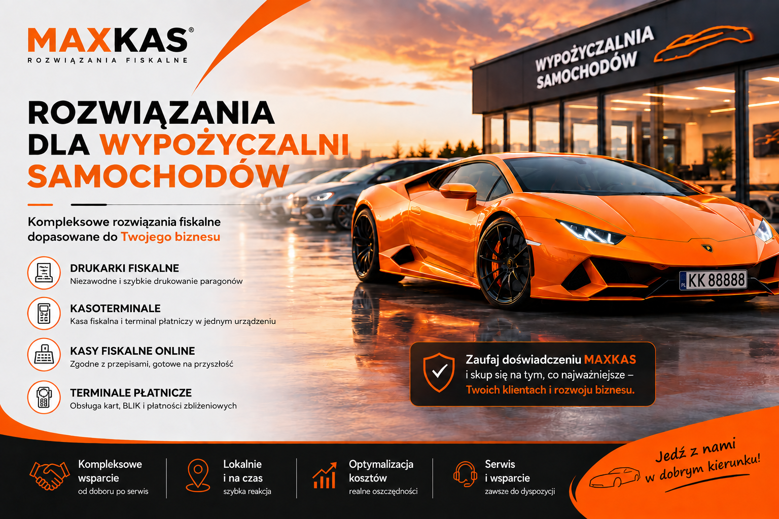 Rozwiązania fiskalne oraz sprzedażowe dla wypożyczalni samochodów