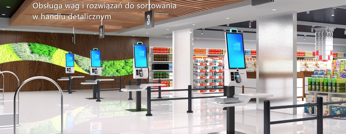 kioski samoobsługowe ELANDA w handlu detalicznym