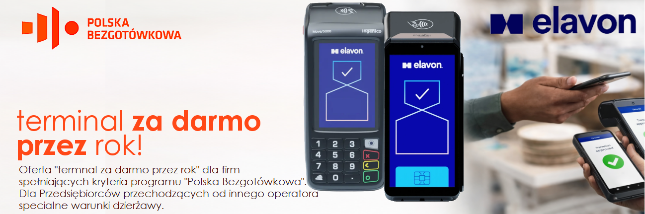 Terminale płatnicze ELAVON w ofercie MAXKAS