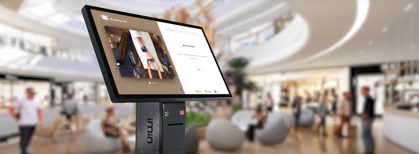 Kiosk samoobsługowy IMIN CRANE-F w ofercie MAXKAS