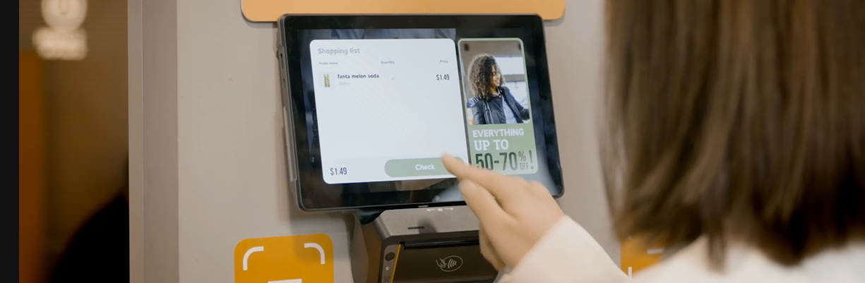 Terminal POS SUMNI V3 MIX samodzielne sprawdzanie cen