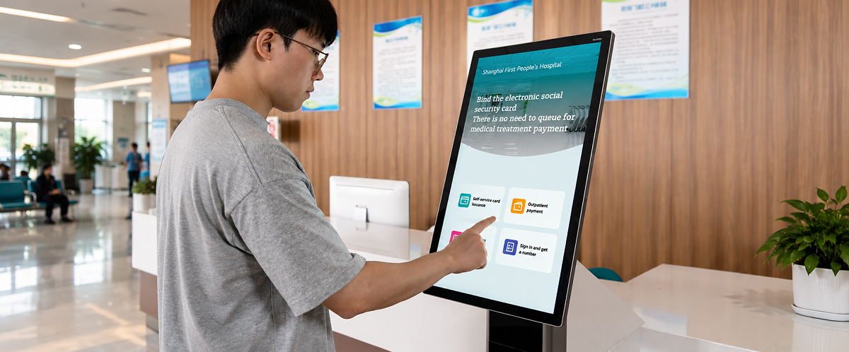Kiosk samoobsługowy SUNMI FLEX 3 z podstawką nablatową