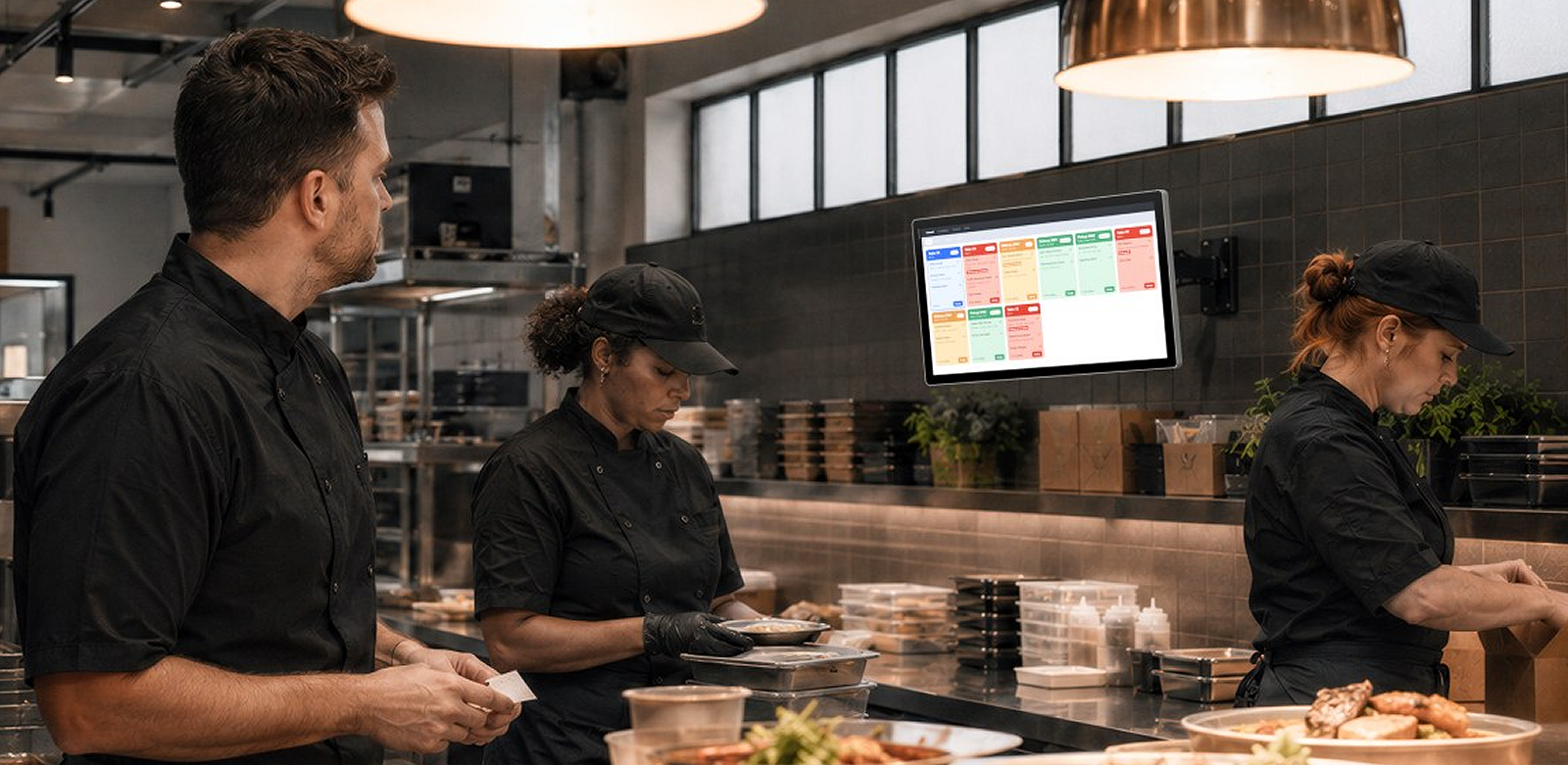 System KDS SUNMI FLEX 3 - Kitchen Display System dla gastronomii