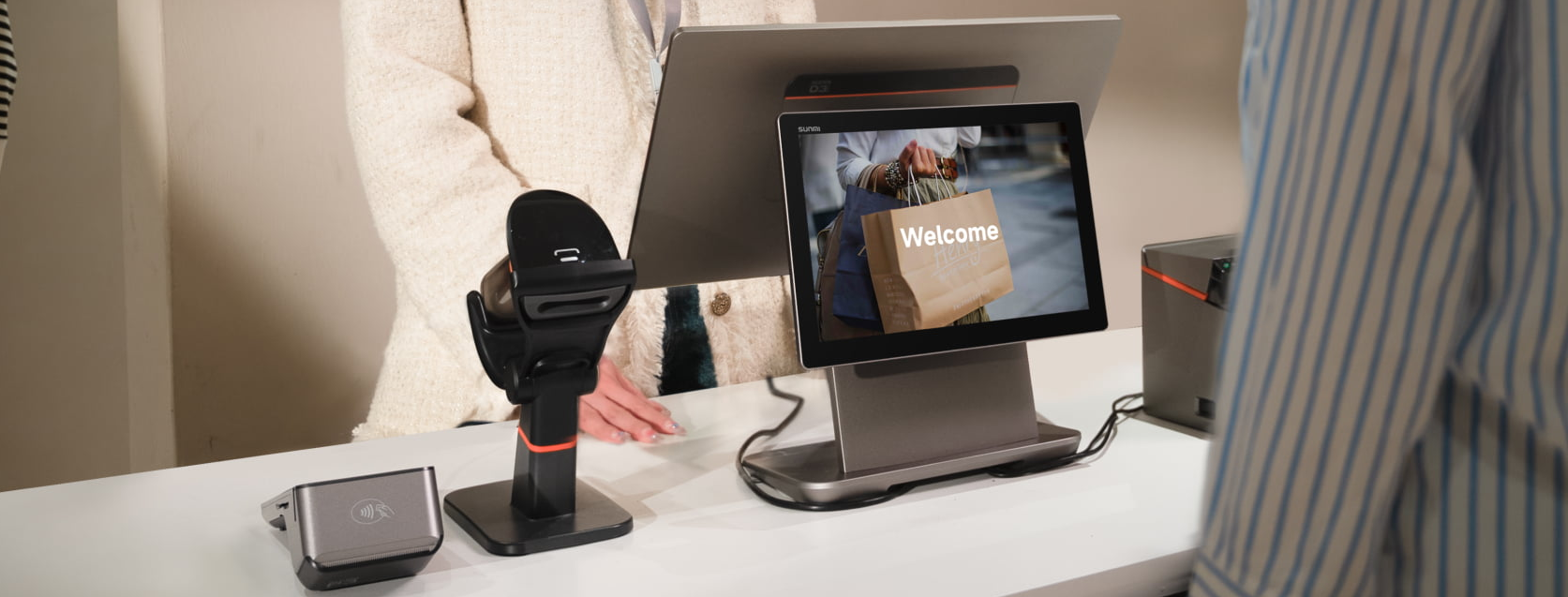 Dodatkowy monitor do terminalu SUNMI D3 PRO