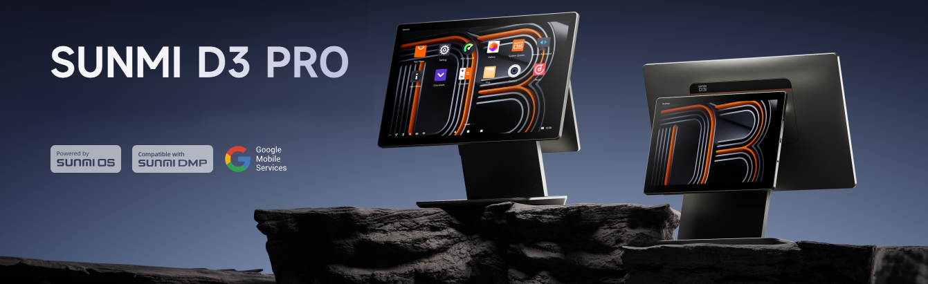 Dotykowy terminal SUNMI D3 PRO w ofercie Maxkas