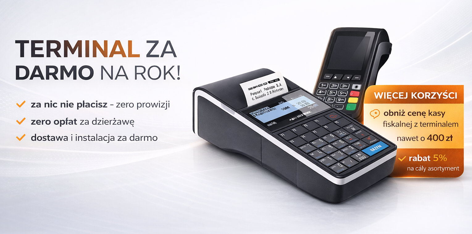 Terminal płatniczy na rok za darmo | Krak&oacute;